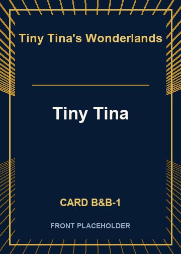 Tiny Tina front card image