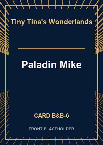 Paladin Mike card thumbnail