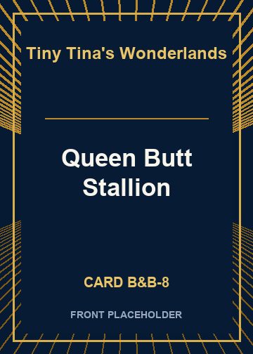 Queen Butt Stallion card thumbnail