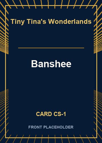 Banshee front card image