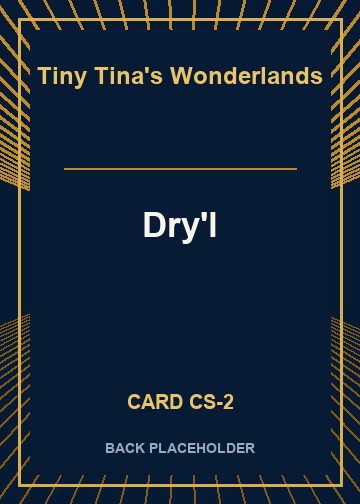 Dry'l back card image