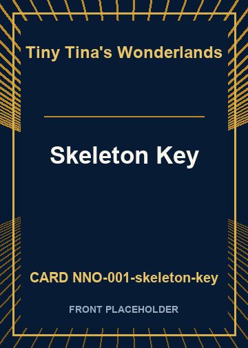 Skeleton Key front card image