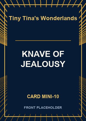 KNAVE OF JEALOUSY card thumbnail