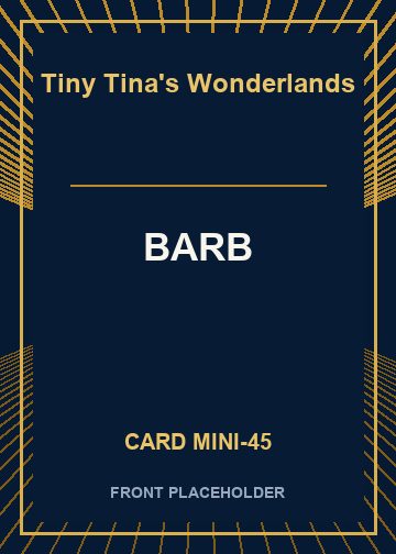 BARB front card image
