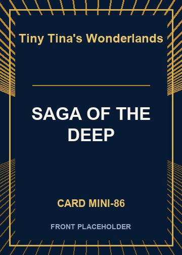 SAGA OF THE DEEP card thumbnail