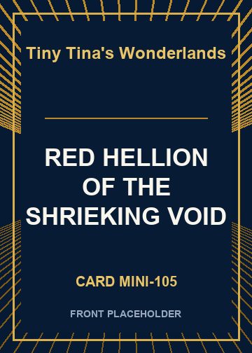 RED HELLION OF THE SHRIEKING VOID card thumbnail