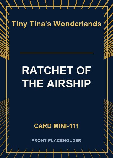 RATCHET OF THE AIRSHIP card thumbnail