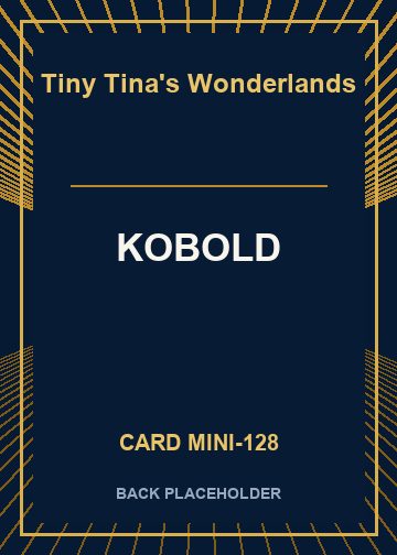 KOBOLD back card image