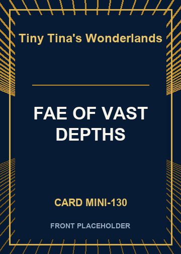 FAE OF VAST DEPTHS card thumbnail