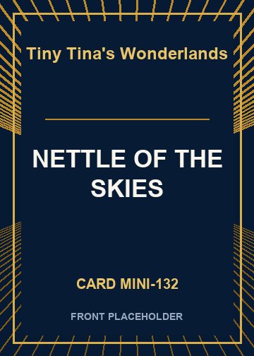 NETTLE OF THE SKIES card thumbnail