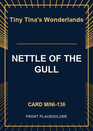 NETTLE OF THE GULL card thumbnail