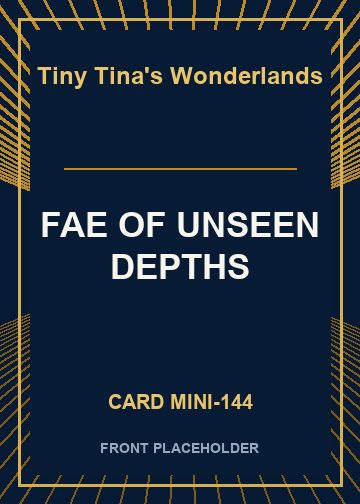 FAE OF UNSEEN DEPTHS card thumbnail