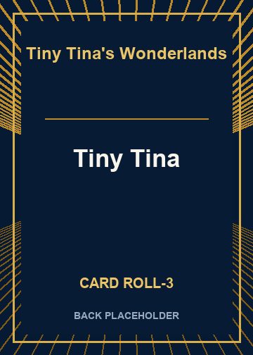 Tiny Tina back card image