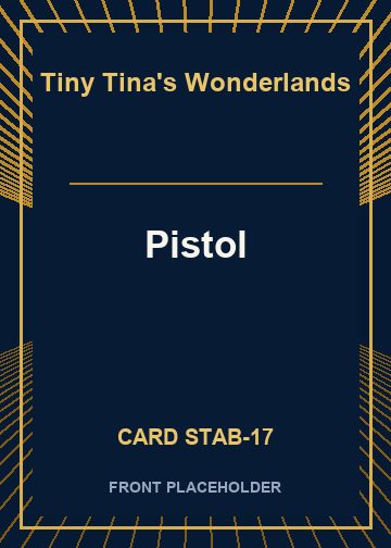 Pistol card thumbnail