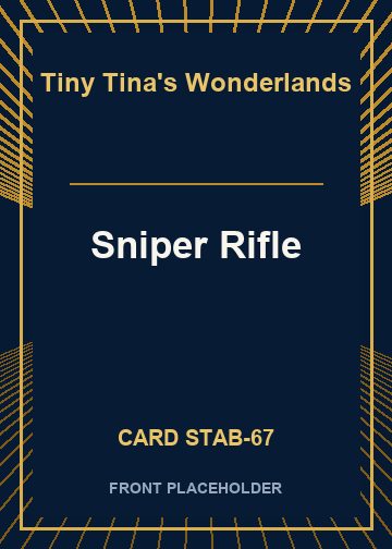 Sniper Rifle card thumbnail